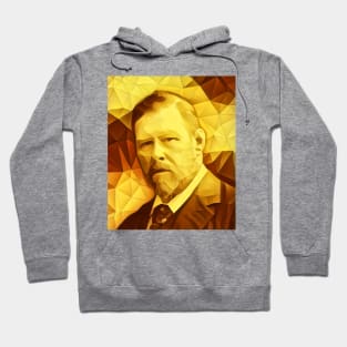 Bram Stoker Golden Portrait | Bram Stoker Artwork 11 Hoodie